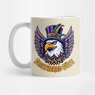 Mardi Gras Eagle Mug